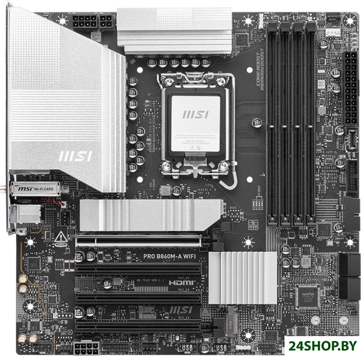 Материнская плата MSI Pro B860M-A WiFi Материнская плата MSI Pro B860M-A WiFi