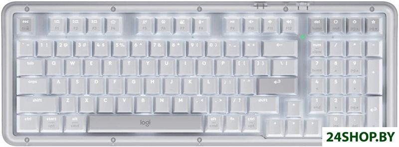 Клавиатура Logitech Alto Keys K98M 920-013041 (белый/серый, нет кириллицы) Клавиатура Logitech Alto Keys K98M 920-013041 (белый/серый, нет кириллицы)