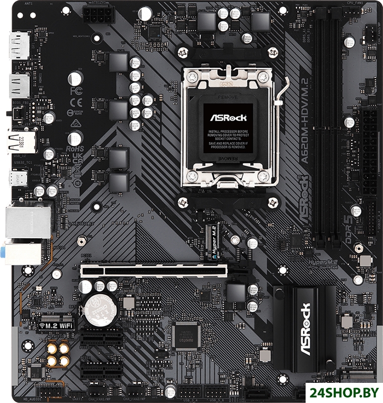 Материнская плата ASRock A620M-HDV/M.2 Материнская плата ASRock A620M-HDV/M.2