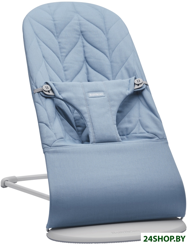 Шезлонг BabyBjorn Bliss Mesh (сетка, bliss cotton blue) Шезлонг BabyBjorn Bliss Mesh (сетка, bliss cotton blue)