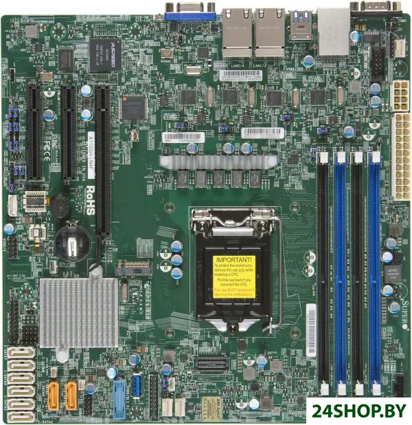 Материнская плата Supermicro MBD-X11SSH-LN4F-B Материнская плата Supermicro MBD-X11SSH-LN4F-B