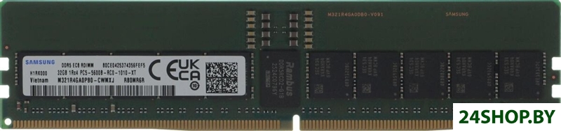 Оперативная память Samsung 32ГБ DDR5 5600 МГц M321R4GA0PB0-CWM Оперативная память Samsung 32ГБ DDR5 5600 МГц M321R4GA0PB0-CWM