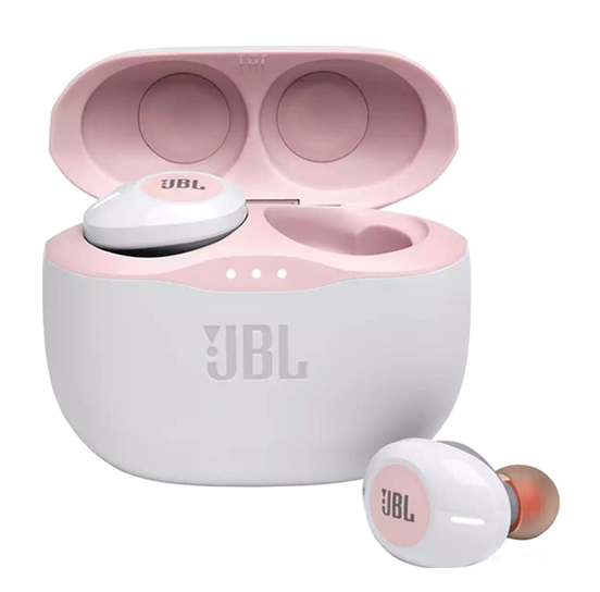 Наушники JBL Tune 125 TWS (белый/розовый) Наушники JBL Tune 125 TWS (белый/розовый)