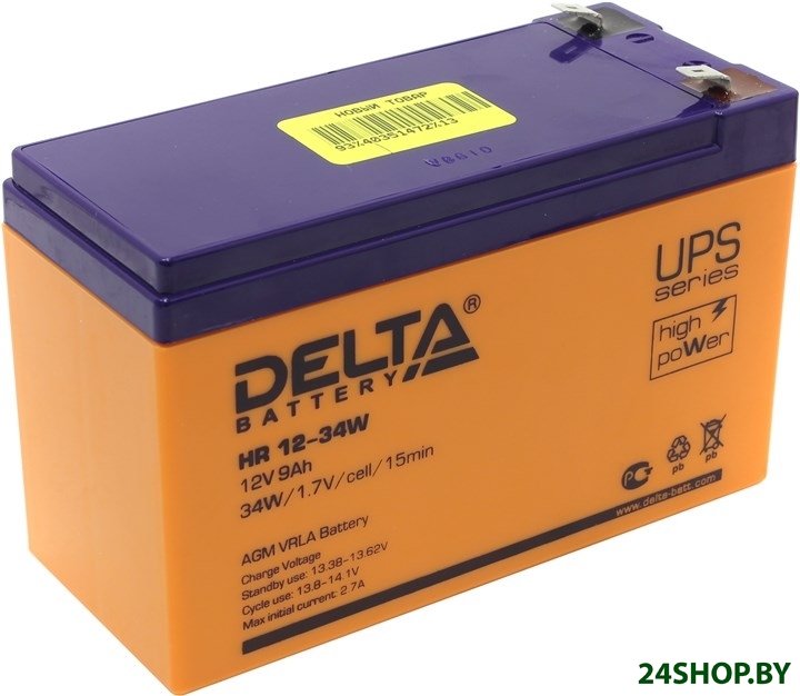 Аккумулятор для ИБП Delta HR 12-34W Аккумулятор для ИБП Delta HR 12-34W