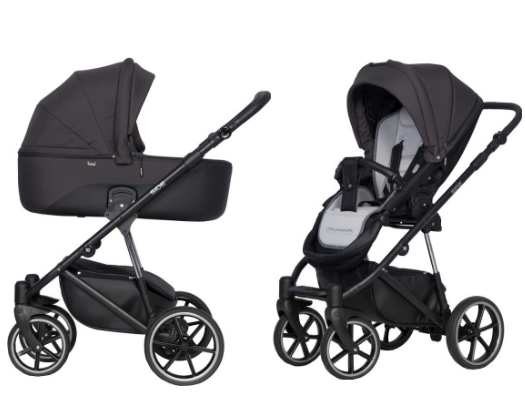 Универсальная коляска RIKO Side (2 в 1, 05 anthracite) Универсальная коляска RIKO Side (2 в 1, 05 anthracite)