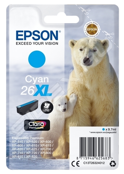 Картридж Epson C13T26324012 Картридж Epson C13T26324012