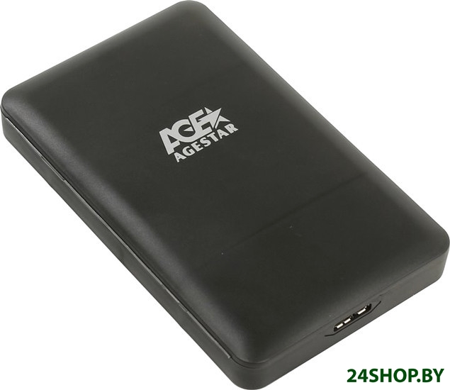 Внешний корпус для HDD AGESTAR 3UBCP3 (черный) Внешний корпус для HDD AGESTAR 3UBCP3 (черный)