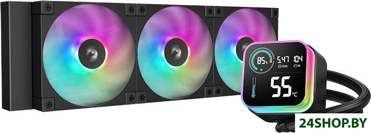 Система жидкостного охлаждения для процессора DeepCool LQ360 R-LQ360-BKLSMW-G-1 Система жидкостного охлаждения для процессора DeepCool LQ360 R-LQ360-BKLSMW-G-1