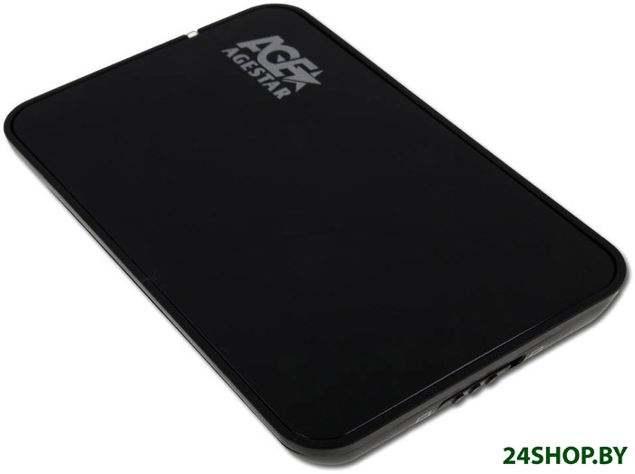 Внешний бокс для HDD AGESTAR SUB2A8 Black Внешний бокс для HDD AGESTAR SUB2A8 Black