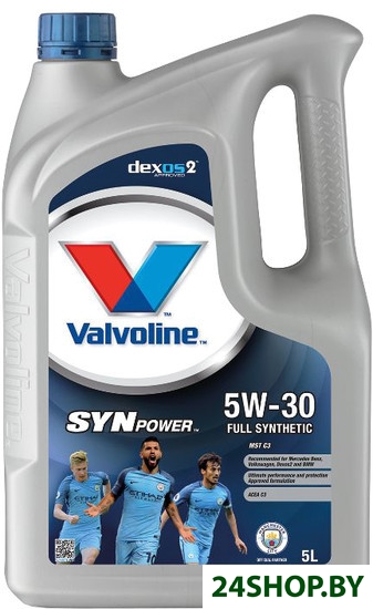 Моторное масло Valvoline SynPower MST C3 5W-30 5л Моторное масло Valvoline SynPower MST C3 5W-30 5л