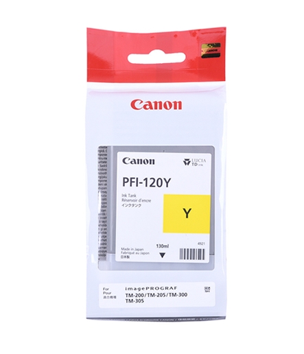 Картридж струйный Canon PFI-120 Y 2888C001 Картридж струйный Canon PFI-120 Y 2888C001