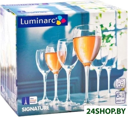 Набор бокалов для вина Luminarc Signature H8168 Набор бокалов для вина Luminarc Signature H8168