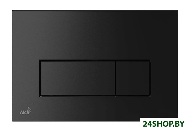 Панель смыва Alcaplast M578 (черный матовый) Панель смыва Alcaplast M578 (черный матовый)