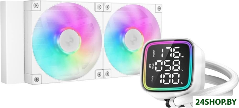 Система жидкостного охлаждения для процессора DeepCool LD240 R-LD240-WHDMMN-G-1 Система жидкостного охлаждения для процессора DeepCool LD240 R-LD240-WHDMMN-G-1