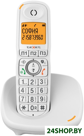Радиотелефон TeXet TX-D8905A (белый) Радиотелефон TeXet TX-D8905A (белый)