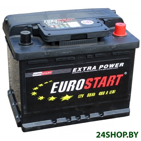 Автомобильный аккумулятор Eurostart Blue 6CT-60 (60 А/ч) Автомобильный аккумулятор Eurostart Blue 6CT-60 (60 А/ч)
