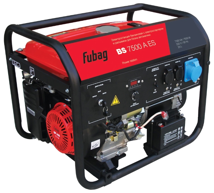 Бензиновый генератор Fubag BS 7500 Бензиновый генератор Fubag BS 7500