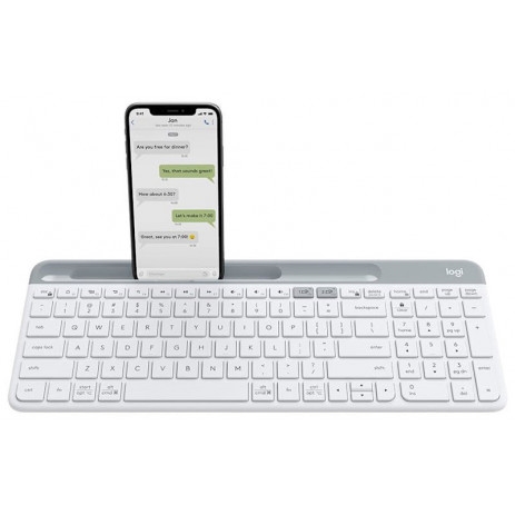 Клавиатура Logitech K580 Slim (белый) Клавиатура Logitech K580 Slim (белый)