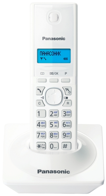 Радиотелефон Panasonic KX-TG1711RUW Радиотелефон Panasonic KX-TG1711RUW