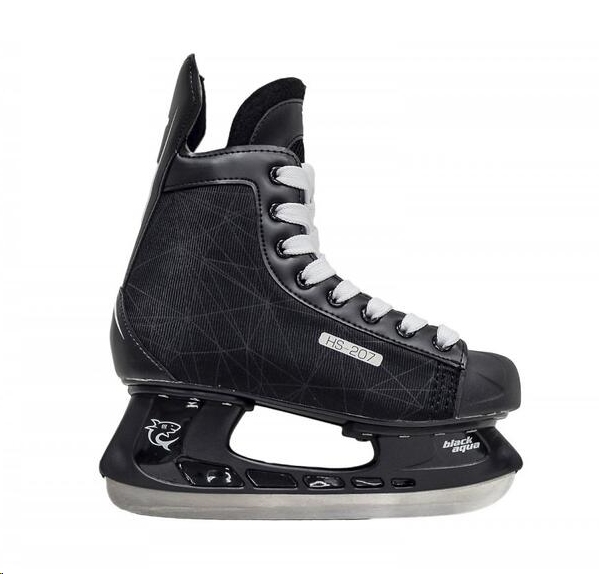 Коньки хоккейные Black Aqua HS-207 (р.40) Коньки хоккейные Black Aqua HS-207 (р.40)