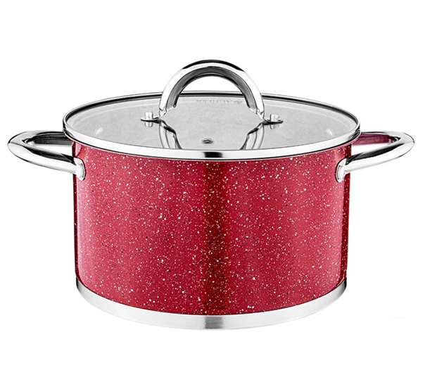 Кастрюля Agness Red Marble 937-320 Кастрюля Agness Red Marble 937-320