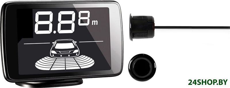 Парковочный радар ParkMaster 23U-4-A-Black Парковочный радар ParkMaster 23U-4-A-Black