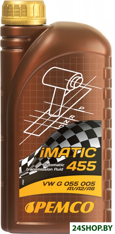 Трансмиссионное масло Pemco 455 ATF TL 55 1л Трансмиссионное масло Pemco 455 ATF TL 55 1л