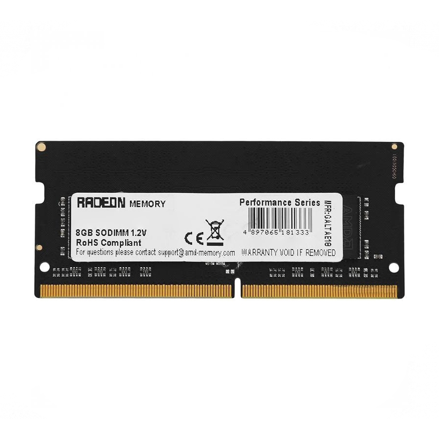 Оперативная память AMD Radeon R9 Gamer Series 8GB DDR4 SODIMM PC4-25600 R948G3206S2S-U Оперативная память AMD Radeon R9 Gamer Series 8GB DDR4 SODIMM PC4-25600 R948G3206S2S-U