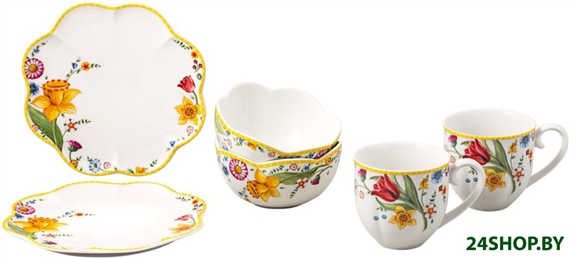 Столовый сервиз Villeroy & Boch Spring Awakening 14-8638-7281 Столовый сервиз Villeroy & Boch Spring Awakening 14-8638-7281