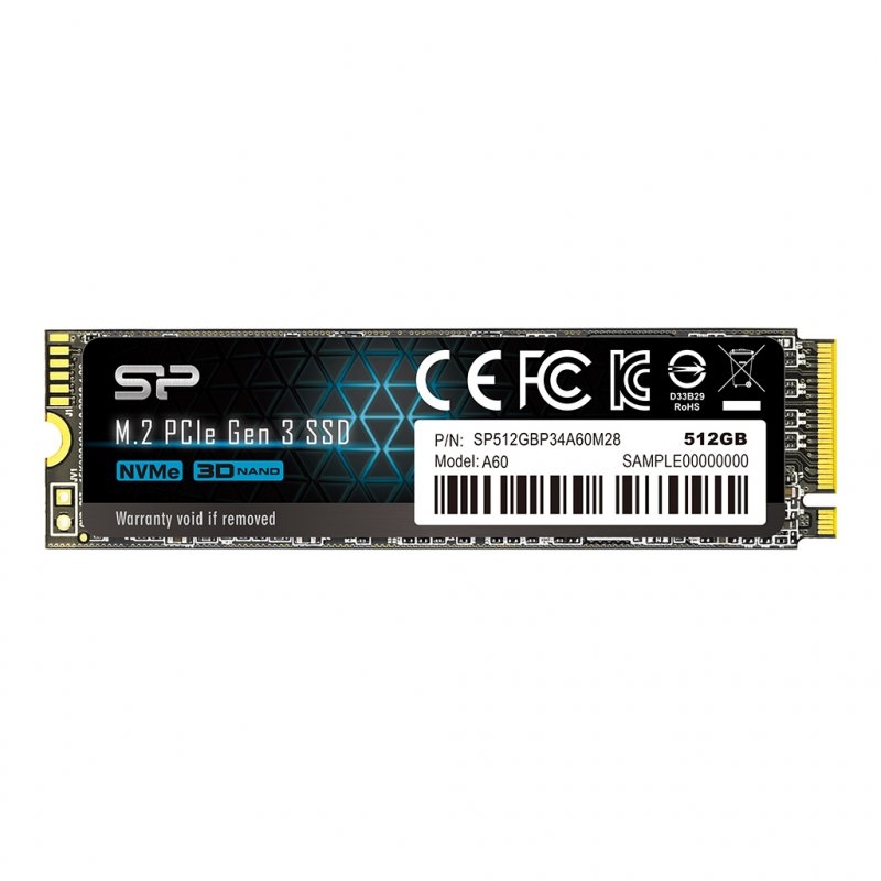 SSD Silicon Power P34A60 512GB SP512GBP34A60M28 SSD Silicon Power P34A60 512GB SP512GBP34A60M28