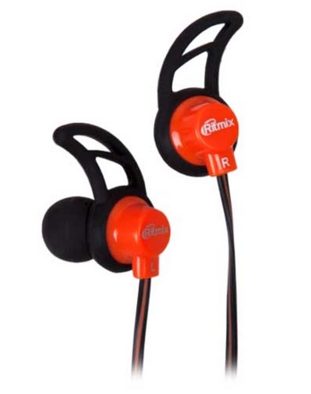 Наушники Ritmix RH-125 Black-Orange Наушники Ritmix RH-125 Black-Orange