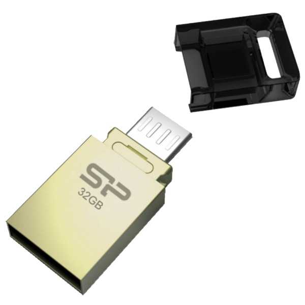 Флеш-память Silicon-Power Mobile X10 Gold 8GB (SP008GBUF2X10V1C) Флеш-память Silicon-Power Mobile X10 Gold 8GB (SP008GBUF2X10V1C)