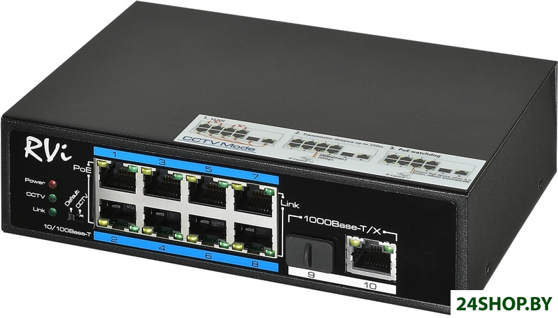 Неуправляемый коммутатор RVi 2NSI08F-2H Неуправляемый коммутатор RVi 2NSI08F-2H