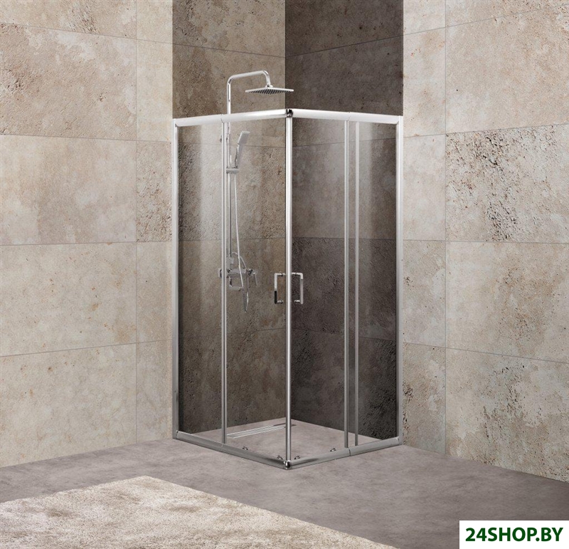 Душевой уголок BelBagno UNIQUE-A-2-85/100-C-Cr (прозрачное стекло) Душевой уголок BelBagno UNIQUE-A-2-85/100-C-Cr (прозрачное стекло)