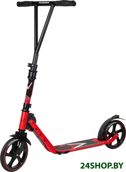 Двухколесный подростковый самокат Hudora Big Wheel Generation V 205 14115 (красный) Двухколесный подростковый самокат Hudora Big Wheel Generation V 205 14115 (красный)