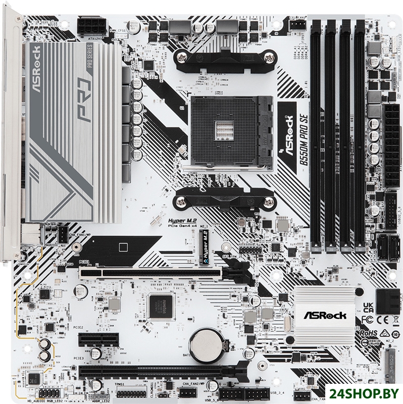 Материнская плата ASRock B550M Pro SE Материнская плата ASRock B550M Pro SE
