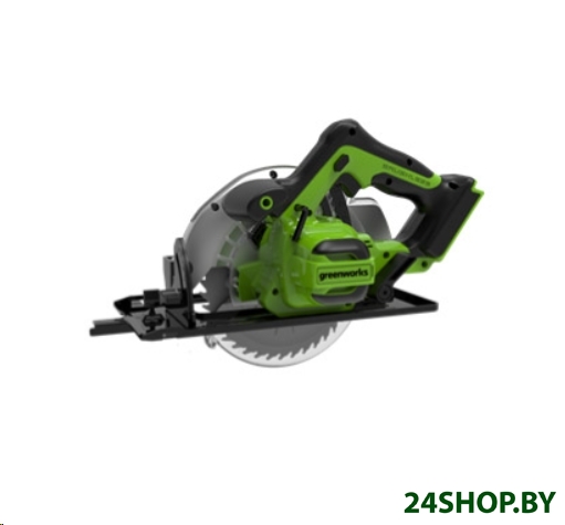Циркулярная пила Greenworks GD24CS 1500907 (без АКБ и ЗУ) Циркулярная пила Greenworks GD24CS 1500907 (без АКБ и ЗУ)