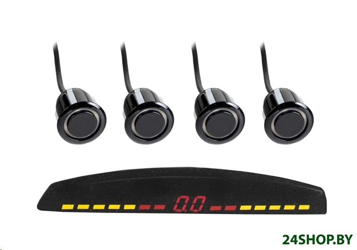 Парктроник INTERPOWER IP-415 (на 4 датчика) (черный) Парктроник INTERPOWER IP-415 (на 4 датчика) (черный)