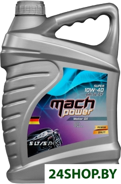 Моторное масло MachPower Super 10W-40 5л Моторное масло MachPower Super 10W-40 5л