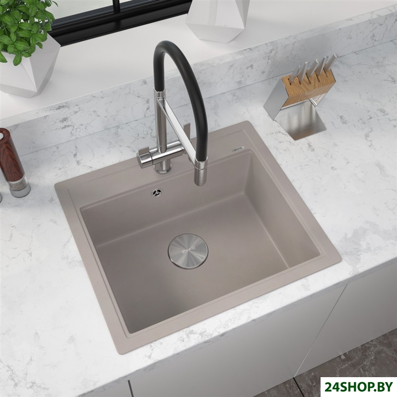 Кухонная мойка ZorG Rock 60 Premium alumetallic Кухонная мойка ZorG Rock 60 Premium alumetallic