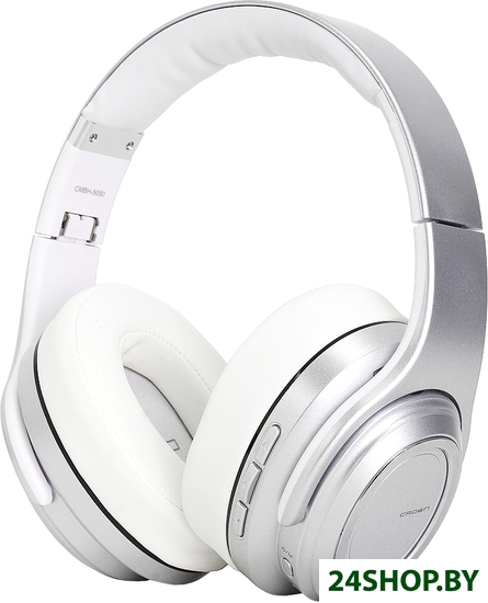 Наушники CrownMicro CMBH-5050 (серебристый) Наушники CrownMicro CMBH-5050 (серебристый)