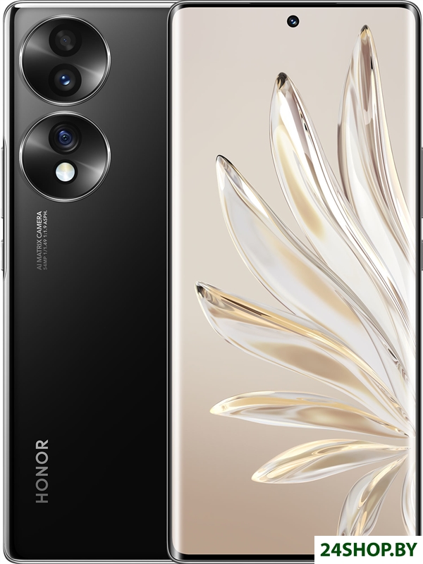 Смартфон HONOR 70 8GB/256GB (полуночный черный) Смартфон HONOR 70 8GB/256GB (полуночный черный)