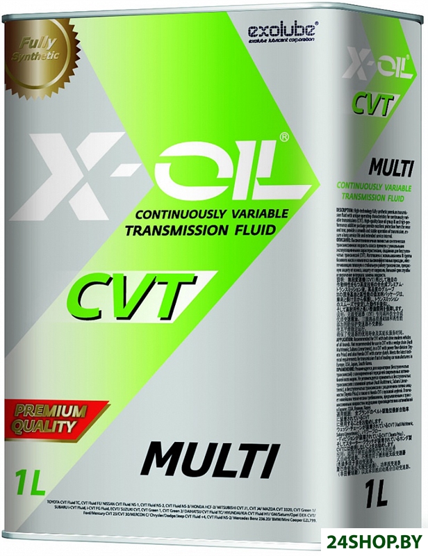 Трансмиссионное масло X-Oil CVT Multii 1л Трансмиссионное масло X-Oil CVT Multii 1л
