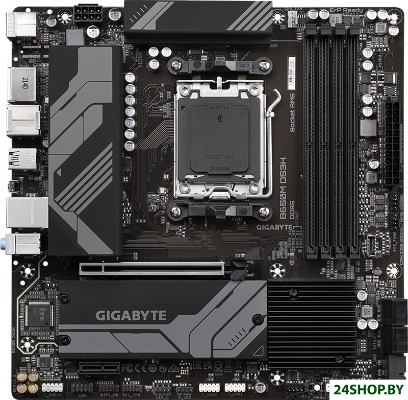 Материнская плата Gigabyte B650M DS3H (rev. 1.0) Материнская плата Gigabyte B650M DS3H (rev. 1.0)