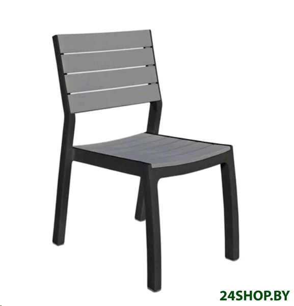 Стул садовый KETER Harmony 255247 (графит/серый) Стул садовый KETER Harmony 255247 (графит/серый)