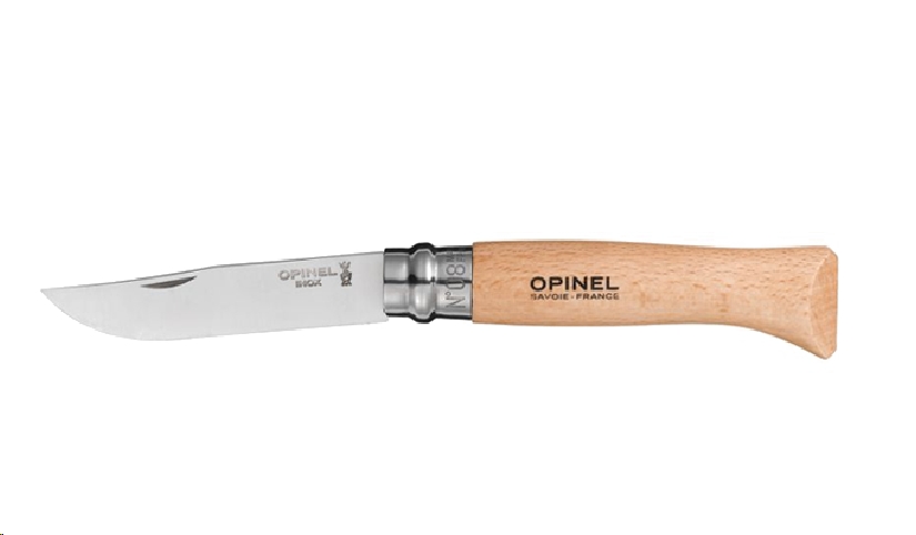 Туристический нож Opinel N°8 нержавеющая сталь Туристический нож Opinel N°8 нержавеющая сталь
