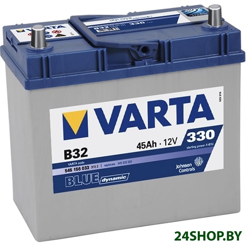 Автомобильный аккумулятор Varta Blue Dynamic B32 545 156 033 (45 А/ч) Автомобильный аккумулятор Varta Blue Dynamic B32 545 156 033 (45 А/ч)