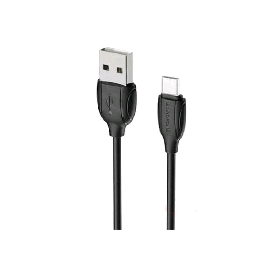 Кабель Borofone BX19 microUSB 1 м (черный) Кабель Borofone BX19 microUSB 1 м (черный)