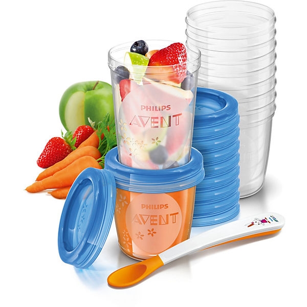Набор емкостей для хранения PHILIPS AVENT SCF721/20 Набор емкостей для хранения PHILIPS AVENT SCF721/20