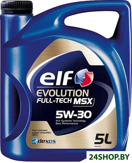 Моторное масло Elf Evolution Full-Tech MSX 5W-30 5л Моторное масло Elf Evolution Full-Tech MSX 5W-30 5л